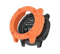 (Orange) Anti-Fall TPU Hollow Cover for Garmin Instinct 2X - Quick Release Sports Watch Case (Orange)