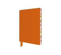 Orange Artisan Pocket Journal Foiled Blank Journal
