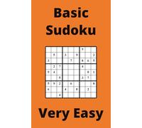 Orange Basic Sudoku Book, 9x9 Puzzles, 150 Pages, 5x8, Very Easy