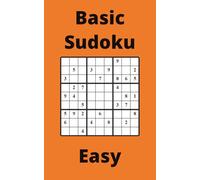 Orange Basic Sudoku Book, 9x9 Puzzles, 300 Pages, 5x8, Easy
