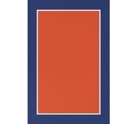 Orange & Blue Composition Paperback Notebook - Pocket (4” x 6” A6) Wide Ruled: Sport Series | Subject Notebook for Students, Professionals, Athletes, and Fans