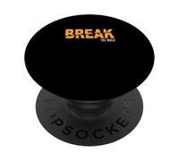 Orange Break The Mold Orange Graphic PopSockets PopGrip Adesivo