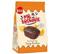 Orange Brownies Tortine al Cioccolato con Pezzi di Arancia per mr. brownie 200g