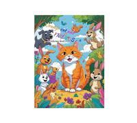 Orange cat and FRIENDS - Coloring Book