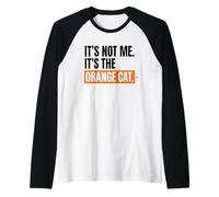 Orange Cat Mamma Non Sono io, è Il Gatto Arancione Maglia con Maniche Raglan