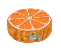 Orange Chillout Cool Dog Puppy Heat Relief Toy Summer Heat Fruit Toy Game