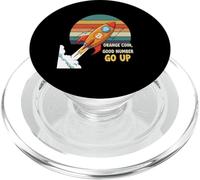 Orange Coin Number Go Up tendenza rialzista crypto hype bitcoin PopSockets PopGrip per MagSafe