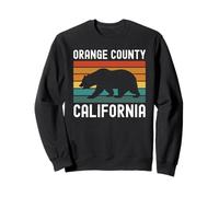Orange County California Irvine Bear Retro Beach 949 Laguna Felpa