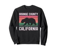 Orange County California Irvine Bear Retro Beach 949 Laguna Felpa
