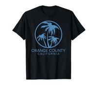 Orange County California Irvine Bear Retro Beach 949 Laguna Maglietta