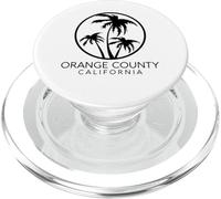Orange County California Irvine Bear Retro Beach 949 Laguna PopSockets PopGrip per MagSafe