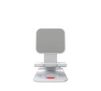 Orange Donkey Supporto per telefono e tablet - Argento - Supporto da tavolo per smartphone e tablet pieghevole e regolabile - Supporto ergonomico multi-angolo per tablet - Universale: anche per