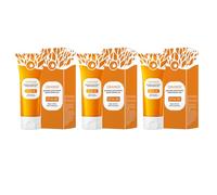 Orange Enzymes Exfoliating Gel,Moisturizing, Dead Skin Removal,Deep Cleansing Brightening for Face and Body Gentle Fruit Enzyme Scrub, Ideal Facial Exfoliator Gel for All Skin Types (3PC, One Size)