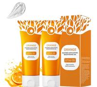 Orange Exfoliating Gel Lf16-35, Gel Esfoliante Purificante - Detergente Peeling Delicato per Viso E Corpo, Scrub Efficace per Una Pelle Radiosa Con Formula a Bolle D'arancia(2pcs)