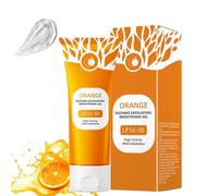 Orange Exfoliating Gel Lf16-35, Gel Esfoliante Purificante - Detergente Peeling Delicato per Viso E Corpo, Scrub Efficace per Una Pelle Radiosa Con Formula a Bolle D'arancia(1pc)