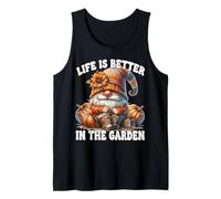 Orange Fall GNOME Grandpa Life Is Better in The Garden Canotta