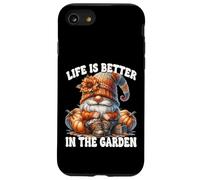 Orange Fall Gnome Grandpa Life Is Better In The Garden Custodia per iPhone SE (2020) / 7/8