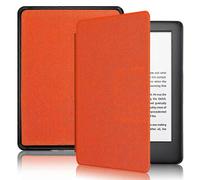 (Orange) For Kindle Paperwhite 6 12th 2024 Slim Durable PU Leather Cover Auto Wake/Sleep