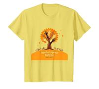 Orange for Unity: Ispirare Lo Spirito di comunità Maglietta, Bambini, Limone, 2 Anni