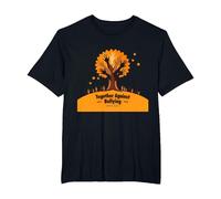 Orange for Unity: Ispirare Lo Spirito di comunità Maglietta, Uomo Taglie Grandi, Nero, 6X Tall