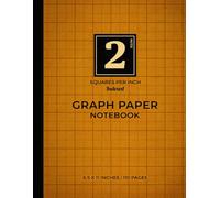Orange Graph Paper Notebook | 2 Squares Per Inch Indexed Edition: Optimized for Data-Driven Projects | Bold and Energetic Orange | Includes Page ... Organization | 110 Pages | 8.5 x 11 Inches