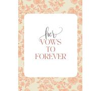 Orange; Her wedding vows