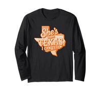 Orange Lei è del Texas Che Posso dirlo Maglia a Manica