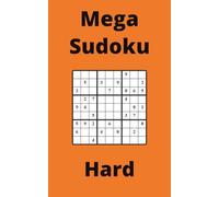 Orange Mega Sudoku Book, 9x9 Puzzles, 100 Pages, 5x8, Hard