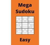 Orange Mega Sudoku Book, 9x9 Puzzles, 150 Pages, 5x8, Easy