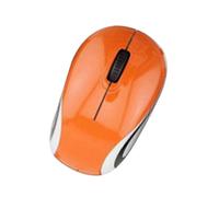(Orange) Mini Small Wireless Mouse For Travel Optical Portable Mini Wireless Mouse With Usb Receiver For Pc Laptop