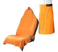 Orange Mud Transition Wrap 2.0 - Telo Sportivo 3 in 1 + coprisedile Auto + ausilio per traslochi, Colore: Arancione
