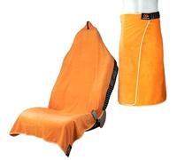 Orange Mud Transition Wrap 2.0 - Telo Sportivo 3 in 1 + coprisedile Auto + ausilio per traslochi, Colore: Arancione