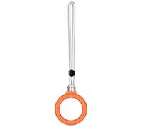 (orange/one szie) Double-Sided Magnetic Phone Lanyard Phone Holder Base Storage Ring Anti-Loss Fashion Bag Clip Car Mount For MagSafe For iPhone 17