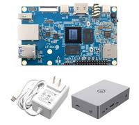 Orange Pi 5 - Computer a scheda singola con RK3588S, RAM da 4 GB/8 GB/16 GB, modulo PCIE, supporto SSD esterno, alimentatore 5 V 4 A, custodia in metallo, sistema operativo Android Debian (scheda
