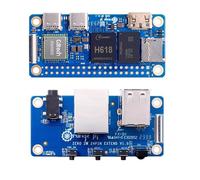 Orange Pi Zero 2W 1GB/1.5GB/2GB/4GB LPDDR4 Allwinner H618 Quad-core Cortex-A53 Processore con 16MB SPI Flash Support 4K Run Android Ubuntu Display (Zero2W 4G+Scheda di Espansione)