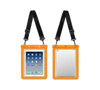 (Orange) PICTET.FINO RH02 IPX8 Waterproof Bag for 13-inch Tablet Touch Screen 30m Underwater Pouch