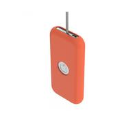 (Orange) Protective Case For Apple Vision Pro Battery, Soft Silicone All-Inclusive Shockproof Protective Cover For Apple Vision Pro Magic Battery