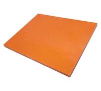 Orange Red Bakelite Board Thickness 4Mm, Phenolic Laminated Resin Flat Suitable for Pcb Industry Drilling Plate,400×500×4mm(400x500x4mm)