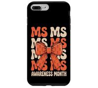 Orange Ribbon MS Multiple Sclerosis Awareness Women Custodia per iPhone 7 Plus/8 Plus