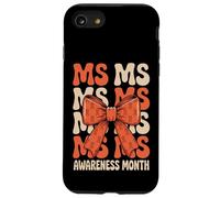 Orange Ribbon MS Multiple Sclerosis Awareness Women Custodia per iPhone SE (2020) / 7 / 8