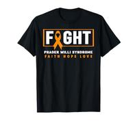 Orange Ribbon Shirt - Fight Prader Willi Syndrome Awareness Maglietta