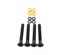 Orange Seal Blank Stems W/L'Nut & O Ring 48mm 10Pcs