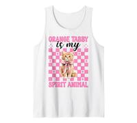 Orange Tabby Is My Spirit, Gatto Arancione tigrato Canotta