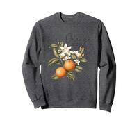 Orange You Glad We Met, motivo floreale con agrumi Felpa