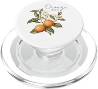 Orange You Glad We Met, motivo floreale con agrumi PopSockets PopGrip per MagSafe