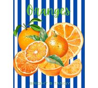 Oranges Composition Notebook: College Ruled Lined Notebook | 7.5 x 9.75 Journal | Bright & Tangy Orange Design for School, Work, & Everyday Writiting