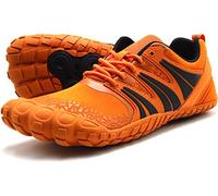Oranginer, Scarpe da Uomo a Piedi Nudi â€“ Big Toe Box â€“ Minimalista Cross Training Scarpe da Uomo, Arancione (), 44 EU