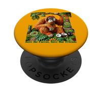 Orango fruttato - Difendiamo la foresta e i nostri amici PopSockets PopGrip Adesivo