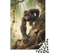 Orangutan Puzzle 1000 Pezzi Per Collezionisti, Mindfulness Attiva, Progetto Condiviso, Elemento Stilistico 1000pcs (75x50cm)
