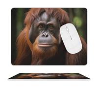 Orangutan - Tappetino per mouse da gioco, impermeabile e antiscivolo, portatile, comodo, per scrivania, casa, ufficio
